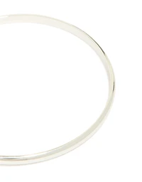 Silver Plated Cubic Zirconia Tennis & Cuff Toggle Bracelets 2-Pack