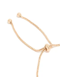 Bracelet à bascule en zirconia cubique doré rose et vert dépareillé