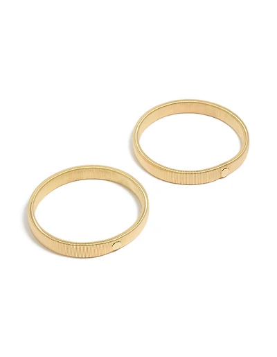 Gold Stretch Sleeve Garters 2-Pack