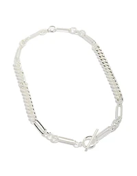 Collier à mailles longues en acier inoxydable étanche