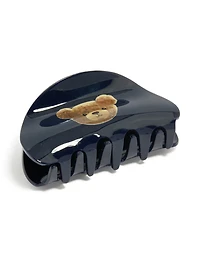Tweens Acrylic Bear Print Arch Claw Clip