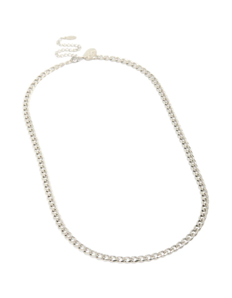 Collier étanche classique à maillons en acier inoxydable étanche pour hommes