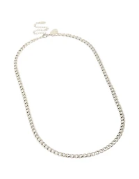 Collier étanche classique à maillons en acier inoxydable étanche pour hommes