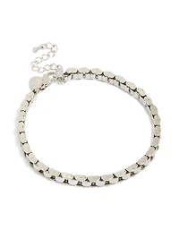 Mens Waterproof Stainless Steel Link Chain Bracelet
