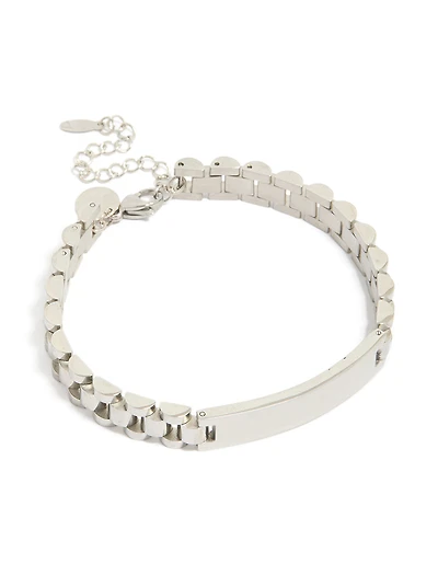 Mens Waterproof Stainless Steel Large Link Chain Bracelet