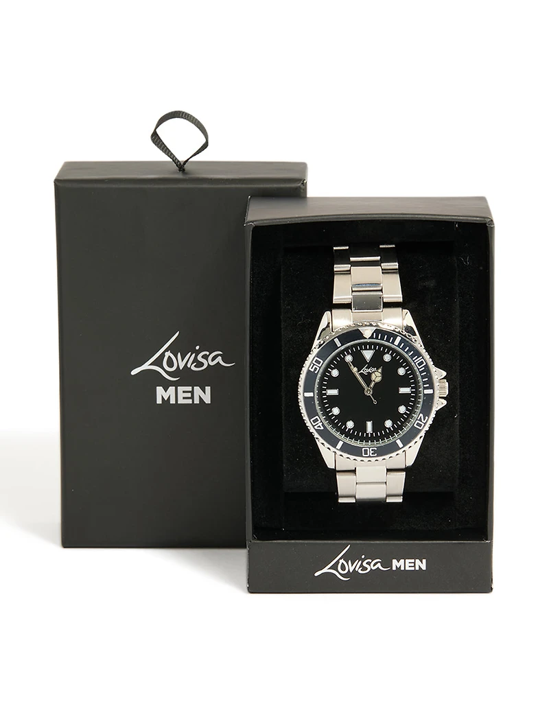 Mens Silver Watch