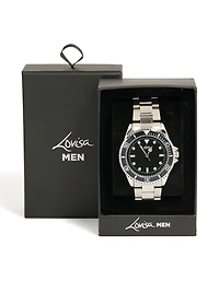 Mens Silver Watch