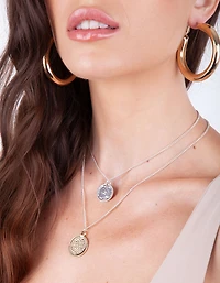 Gold Chunky Hoop Earrings