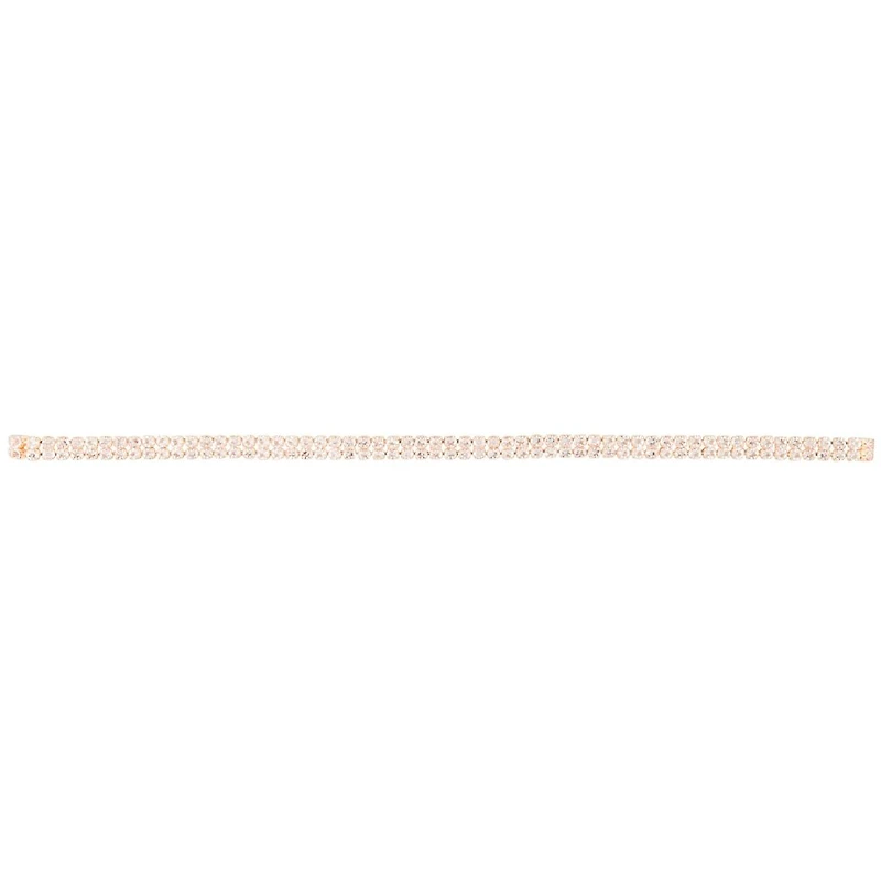Rose Gold Diamante Multi Layer Choker