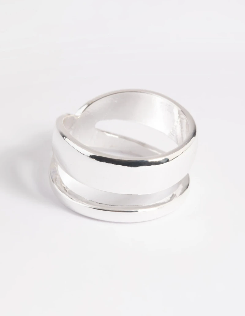 Silver Plated Two One Ring