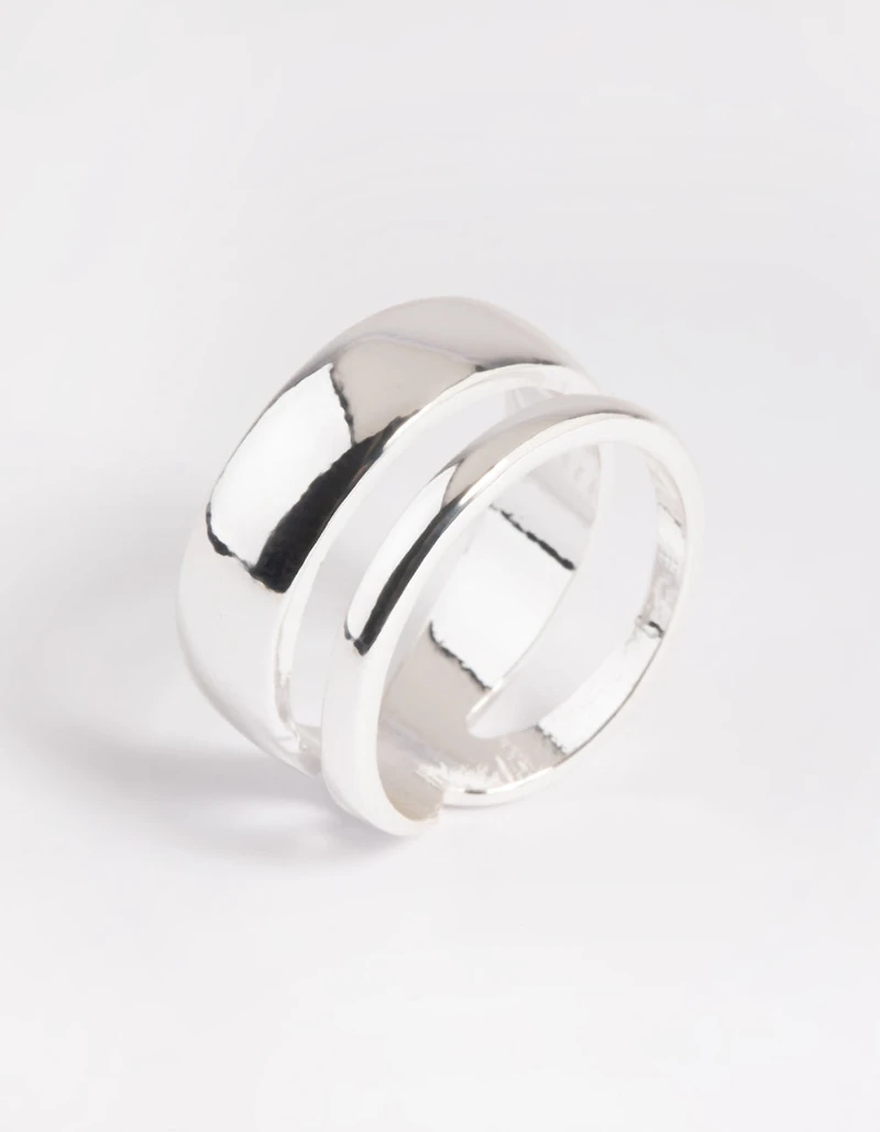 Silver Plated Two One Ring