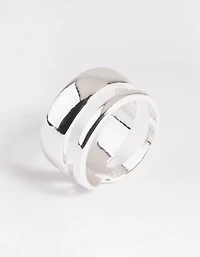 Silver Plated Two One Ring
