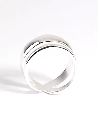 Silver Plated Two One Ring