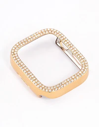 Gold Diamante Watch Case 40/41mm