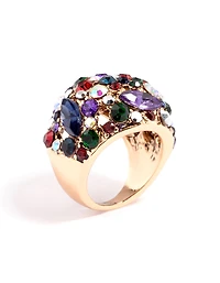 Anneau du dôme de Diamante en amas doré