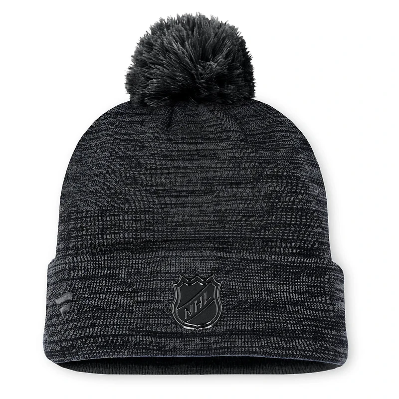 NHL Knit Hat Pom Authentic Pro Marled Rink Road 2025 Avalanche
