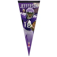 NFL Player Felt Pennant Justin Jefferson Vikings