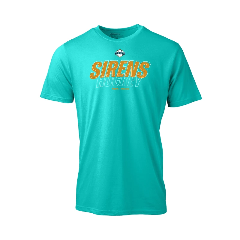 PWHL T-Shirt Team Color Graphic Sirens