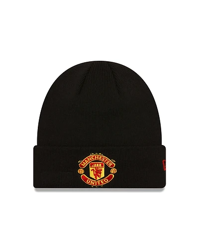 EPL Knit Hat Black Core Cuff Beanie Manchester United F.C.