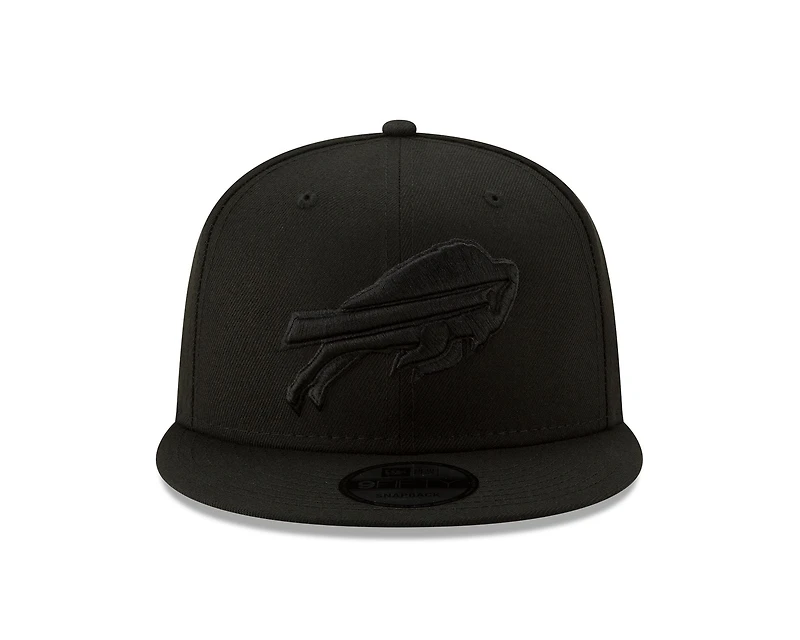NFL Hat 950 Basic Snapback Black on Black Bills