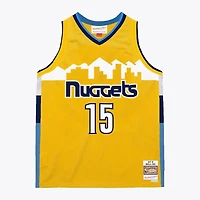 NBA Hardwood Classics Player 2017-18 Swingman Jersey Nikola Jokic Nuggets (Yellow)