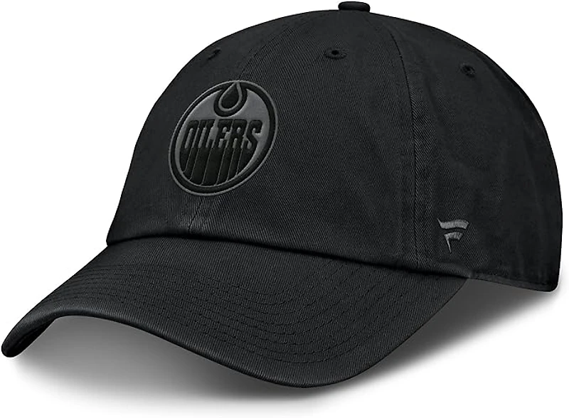 NHL Hat Authentic Pro Unstructured Road Black 2026 Oilers