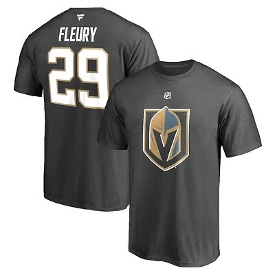 NHL Player T-Shirt Authentic Stack Marc-Andre Fleury Golden Knights