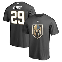 NHL Player T-Shirt Authentic Stack Marc-Andre Fleury Golden Knights