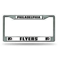 NHL License Plate Frame Chrome Flyers