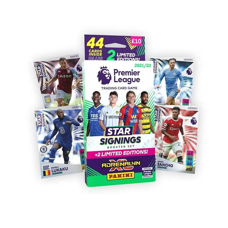 Panini Adrenalyn XL Premier League Trading Cards Star Signings Update Set 2021/22