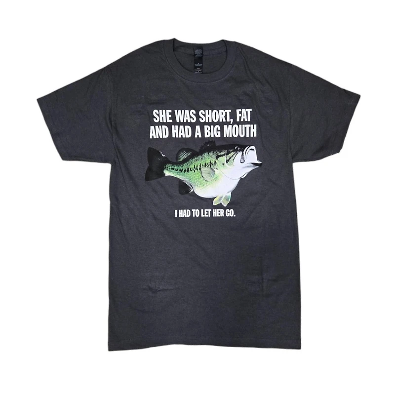 Joke T-Shirt "Big Mouth"