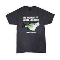 Joke T-Shirt "Big Mouth"