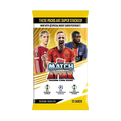 Topps Match Attax Champions League Trading Cards 2024-25 (Single Pack)