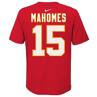 NFL Youth Player T-Shirt Name And Number Patrick Mahomes Chiefs