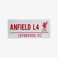 EPL Steel Street Sign Liverpool