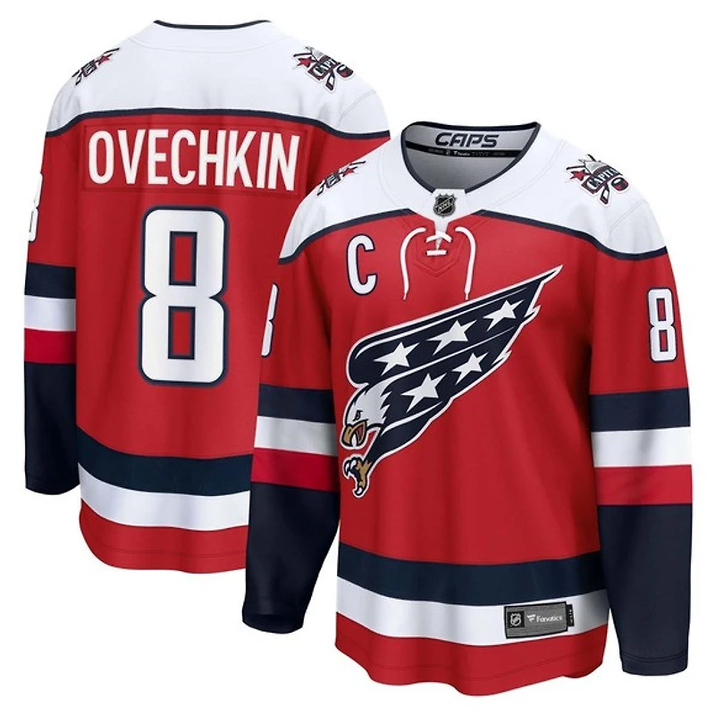NHL Player Replica Breakaway Jersey Alt Alex Ovechkin Capitals