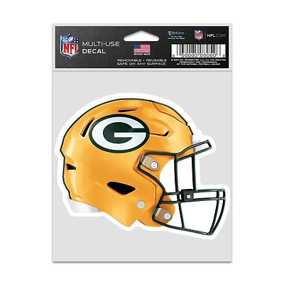 NFL Multi Use Decal 3.75x5 Helmet Packers