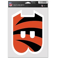 NFL Multi Use Decal 5X6.5 Logo Bengals