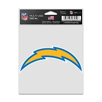 NFL Multi Use Decal 3.75x5 Logo Chargers