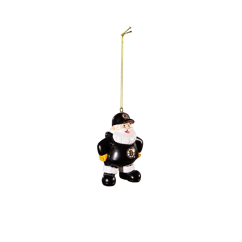 NHL Ornament Coach Santa Bruins