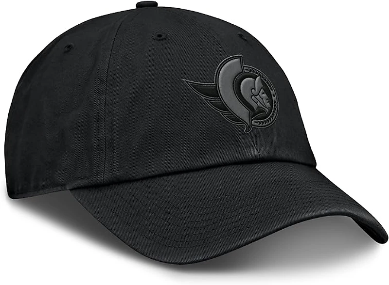 NHL Hat Authentic Pro Unstructured Road Black 2026 Senators