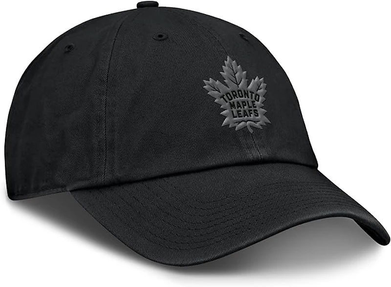 NHL Hat Authentic Pro Unstructured Road Black 2026 Maple Leafs