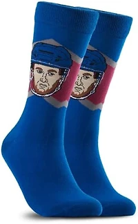NHLPA Player Socks Nathan Mackinnon Avalanche