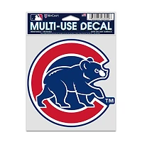 MLB Multi Use Decal 3.75x5 Logo Cubs