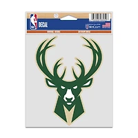 NBA Multi Use Decal 3.75x5 Logo Bucks