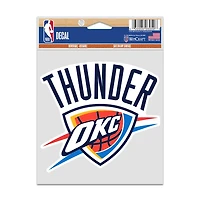 NBA Multi Use Decal 3.75x5 Logo Thunder