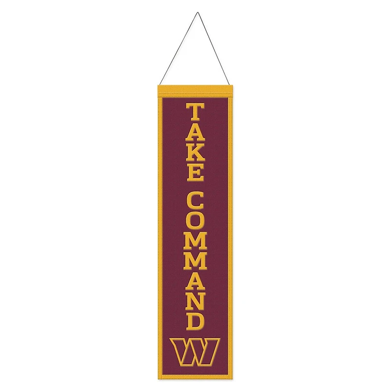 NFL Slogan Banner Commanders