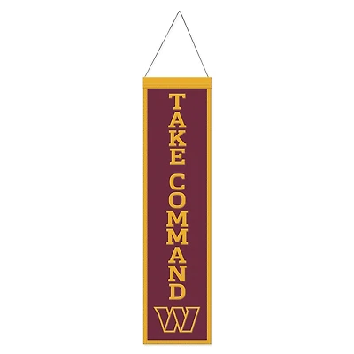 NFL Slogan Banner Commanders