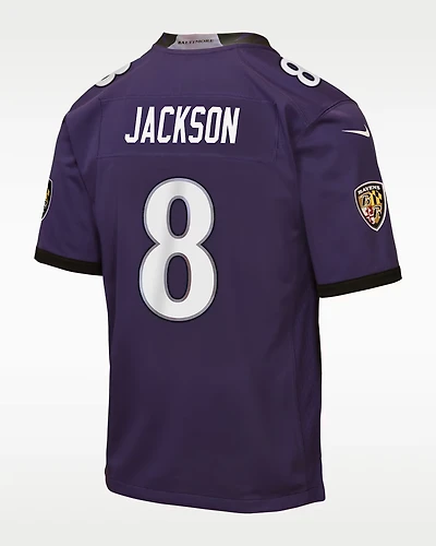NFL Kids Player Game Jersey Lamar Jackson Ravens (2026-Current)