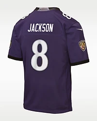 NFL Kids Player Game Jersey Lamar Jackson Ravens (2026-Current)